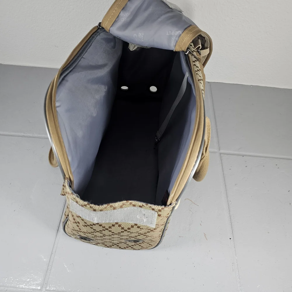 Soft-Sided Cat/Dog/Pet Carrier, Collapsible Pets Travel Carriers